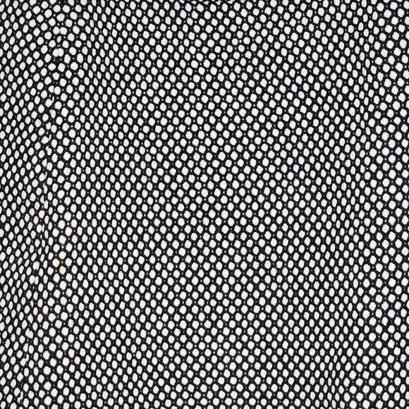 Talbots Petites Wool Skirt Black White Polka Dot Button Detail Lined Size 8P - Picture 2 of 6